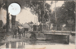 18 - Carte Postale Ancienne De  VILLABON Pont Sur L'Yèvre    L'Abreuvoir - Sonstige & Ohne Zuordnung