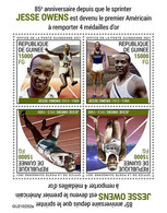 2021/04- GUINEA - JESSE OWENS             4V   MNH ** - Ete 1936: Berlin