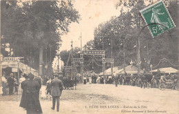 78-SAINT-GERMAIN- FÊTE DES LOGES- ENTREE DE LA FÊTE - St. Germain En Laye