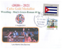 (WW 11 A) 2020 Tokyo Summer Olympic Games - Cuba Gold Medal - 2-08-2021 - Wrestling - Men's Greco-Roman 60kg - Eté 2020 : Tokyo