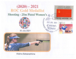 (WW 11 A) 2020 Tokyo Summer Olympic Games - ROC Gold Medal -30-07-2021 - Shooting - 25m Pistol Women's - Eté 2020 : Tokyo