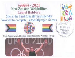 (WW 11 A) 2020 Tokyo Summer Olympic Games - New Zealand Weightlifter - 1st Transgender Olympian (L. Hubbard) - Eté 2020 : Tokyo