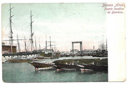 CPA ARGENTINE BUENOS AIRES PUENTE LEVADIZO DE BARRACAS RARE BELLE CARTE !! - Argentinië