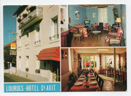 - CPM LOURDES (65) - HOTEL ST AVIT - 32, Rue De L'Egalité - Editions DOUCET - - Lourdes