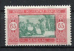 SEN- Yv. N° 105  *   65c   Cote   2   Euro   BE  2 Scans - Unused Stamps