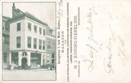 Delcampe - Zutphen Sprongstraat Magazijn M.J. Koning-Siebelink 504 - Zutphen