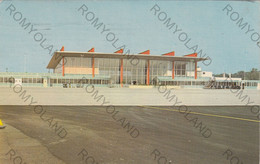 CARTOLINA  PROVIDENCE,RHODE ISLAND,NEW AIR TERMINAL BUILDING,THEODORE FRANCIS GREEN STATE AIRPORT,VIAGGIATA 1971 - Providence