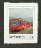 Österreich Personalisierte BM Schmalspurbahnen Zillertalbahn Tirol ** Postfrisch Selbstklebend - Francobolli Personalizzati