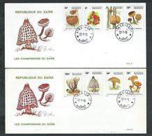 Zaïre , Champignons, Mushroom, Champiñones - 1971-1979