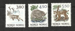 Norvège N°943, 998, 1016 Neufs** Cote 7 Euros - Unused Stamps