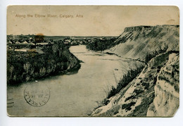 016M/ Along The Elbow River Calgary 1912 To Bruce County ONT - Calgary