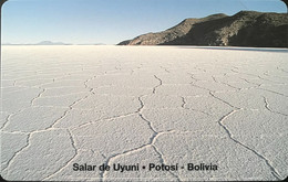 BOLIVIE  - Phonecard - Entel  -  Salar De Uyuni - Bs. 10 - Bolivie