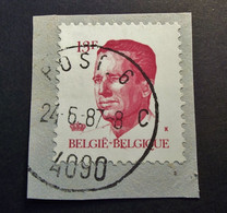 Belgie Belgique  -  Militaire Poststempel 4090 - Post 5 Op Fragment - Army