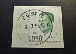 Belgie Belgique  -  Militaire Poststempel 4090 - Post 8 Op Fragment - Army