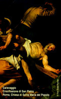 SCHEDA TELEFONICA NUOVA PROVA VATICANO CARAVAGGIO CROCIFISSIONE DI SAN PIETRO - Vaticaanstad