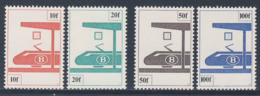 Belgie Belgique Belgium 1982 Mi EB 379 /2 YT 455 /8 SG P2703 /6 - Eisenbahnpaketmarken / Railway Parcel Tax Stamps - Mint