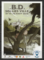 Mini Folder " La BD à Sollies Ville Du 28 Août Au 30 Août 2020 ( Voir Photos ). - Posters