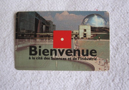 Passeport  "Cité Des Sciences Et De L'Industrie (comité D'entreprise)   1994 - Ausstellungskarten