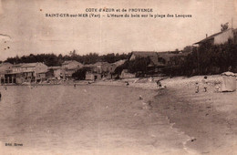 83 /SAINT CYR SUR MER  / L HEURE DU BAIN SUR LA PLAGE DES LECQUES - Les Lecques