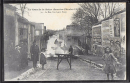 CPA 75 - Paris, Passy - La Crue De La Seine - La Rue Van Leo - Janvier-février 1910 - Alluvioni Del 1910