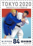 (oly28) Japan Olympic Games Tokyo 2020 Judo MNH - Unused Stamps