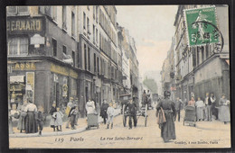 CPA 75 - Paris, La Rue Saint-Bernard - Andere