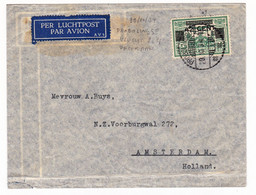 Lettre 1934 Probolinggo Java Indonésie Indonesië Amsterdam Nederland Ned Indies - Niederländisch-Indien