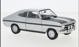 Opel Kadett B Rally - 1967 - Silver/black Matt - WhiteBox (1:24) - Other & Unclassified