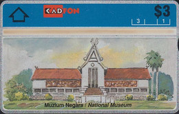 Malaysia - L&G - MLS-L-12 Buildings Series : National Museum (209C) $3 - Mint - Malaysia