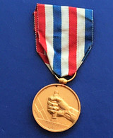 M. Amadei 1946 Médaille D'Honneur Du Cheminot Chemin De Fer Français Médaille Du Travail-Medal - Professionals / Firms