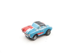 Vintage GALOOB Micro Machines Chevrolet Chevy 57 Corvette Snap Backs ( Red , Blue ) Rare - 1990 - VGC ( Mini Toy Cars ) - Matchbox