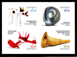 AUSTRALIA 2021 - Australian Contemporary Sculpture Self-Adhesive Stamps** - Nuevos