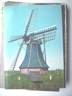 Nederland Holland Pays Bas Workum Met Ybema's Molen - Workum