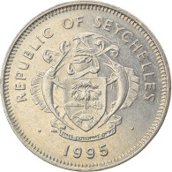 Monnaie, Seychelles, Rupee, 1995, British Royal Mint, TTB, Copper-nickel - Seychellen