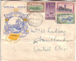 NEW ZEALAND. 1948/Christchurch, Envelope/mixed-franking. - Covers & Documents