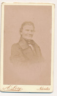 Photographie Ancienne XIXe CDV Portrait  D'un Homme Photographe Lory à Nantes - Oud (voor 1900)