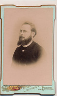 Photographie Ancienne XIXe CDV Portrait  D'un Homme Photographe Join à Poitiers - Oud (voor 1900)