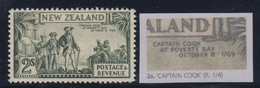 New Zealand, SG 589da, MLH "Captain Coqk" Variety, Perf 12.5 - Neufs