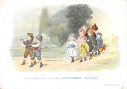 Image  20x14   Cm      Jeux D'enfants (la Mariée) Edités Par Les Phosphatines Falières   (voir Scan) - Otros & Sin Clasificación