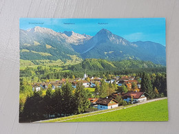 Fischen, Allgäu, Panorama (gelaufen, 2002); #H48 - Fischen