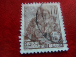 Deutsches Demokratische Republik - Famille - Val  70 - Brun - Oblitéré - Année 1957 - - Gebraucht