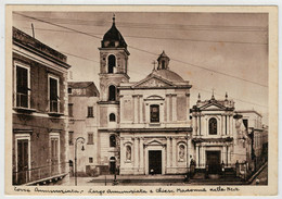 TORRE  ANNUNZIATA   LARGO  ANNUNZIATA  E  CHIESA  MADONNA  DELLA  NEVE        (NUOVA) - Torre Annunziata