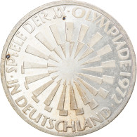 Monnaie, République Fédérale Allemande, 10 Mark, 1972, Stuttgart, TTB+ - Conmemorativas