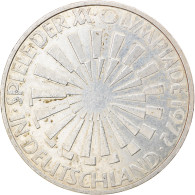 Monnaie, République Fédérale Allemande, 10 Mark, 1972, Hamburg, TTB, Argent - Conmemorativas