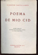 Poema De Mio Cid (Collection "Clasicos Castellanos", N°24) - Cid Mio - 1960 - Ontwikkeling