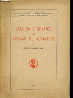 Leccion Y Sentido Del Guzman De Alfarache - Moreno Baez Enrique - 1948 - Ontwikkeling