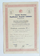 65527 36crt/ Azione Società Panificatori Palermo 1941 N.11 - Agriculture