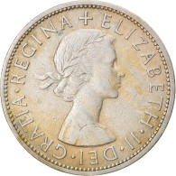 Monnaie, Grande-Bretagne, Elizabeth II, 1/2 Crown, 1958, TB+, Copper-nickel - K. 1/2 Crown