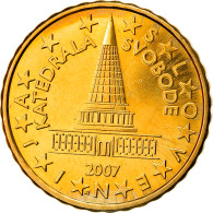Slovénie, 10 Euro Cent, 2007, SPL, Laiton, KM:71 - Eslovenia