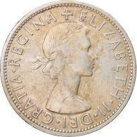 Monnaie, Grande-Bretagne, Elizabeth II, 1/2 Crown, 1960, TTB, Copper-nickel - K. 1/2 Crown